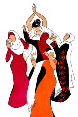 Palestinian wedding dance